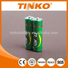 AA Heavy Duty batterie R6 OEM welcoemd 4pcs/shrink 60pcs/dzn shenzhen TINKO batterie